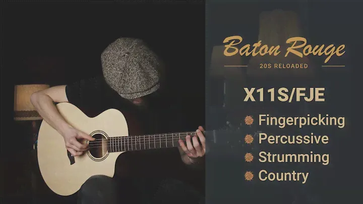 Natural satin finished FJ guitar | The 20s are back #27