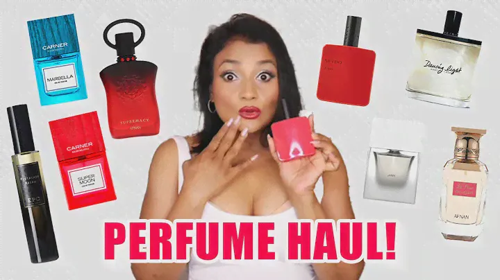 A LOT OF NEWNESS! THIS PERFUME HAUL SURPRISED ME: CARNER BARCELONA, NEYDO, AFNAN, EPC, SORA DORA