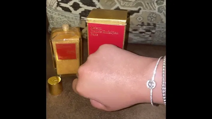 Baccarat Rouge Sparkling Body Oil 24k of gold #haul #shopping #unboxing #baccarat #love  ❤️🇺🇸🙏🏼