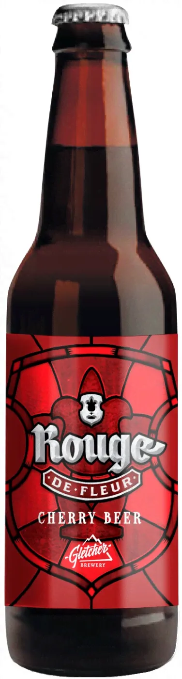 Gletcher "ROUGE DE FLEUR" светлое, фильтр., пастер., 3,8%, 0,5л
