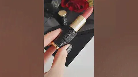 By Kilian Le Rouge Parfum Satin 160 Temping Rose.Распаковка помады.