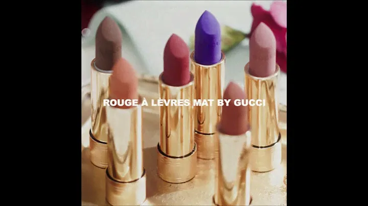 ROUGE À LÈVRES MAT BY GUCCI