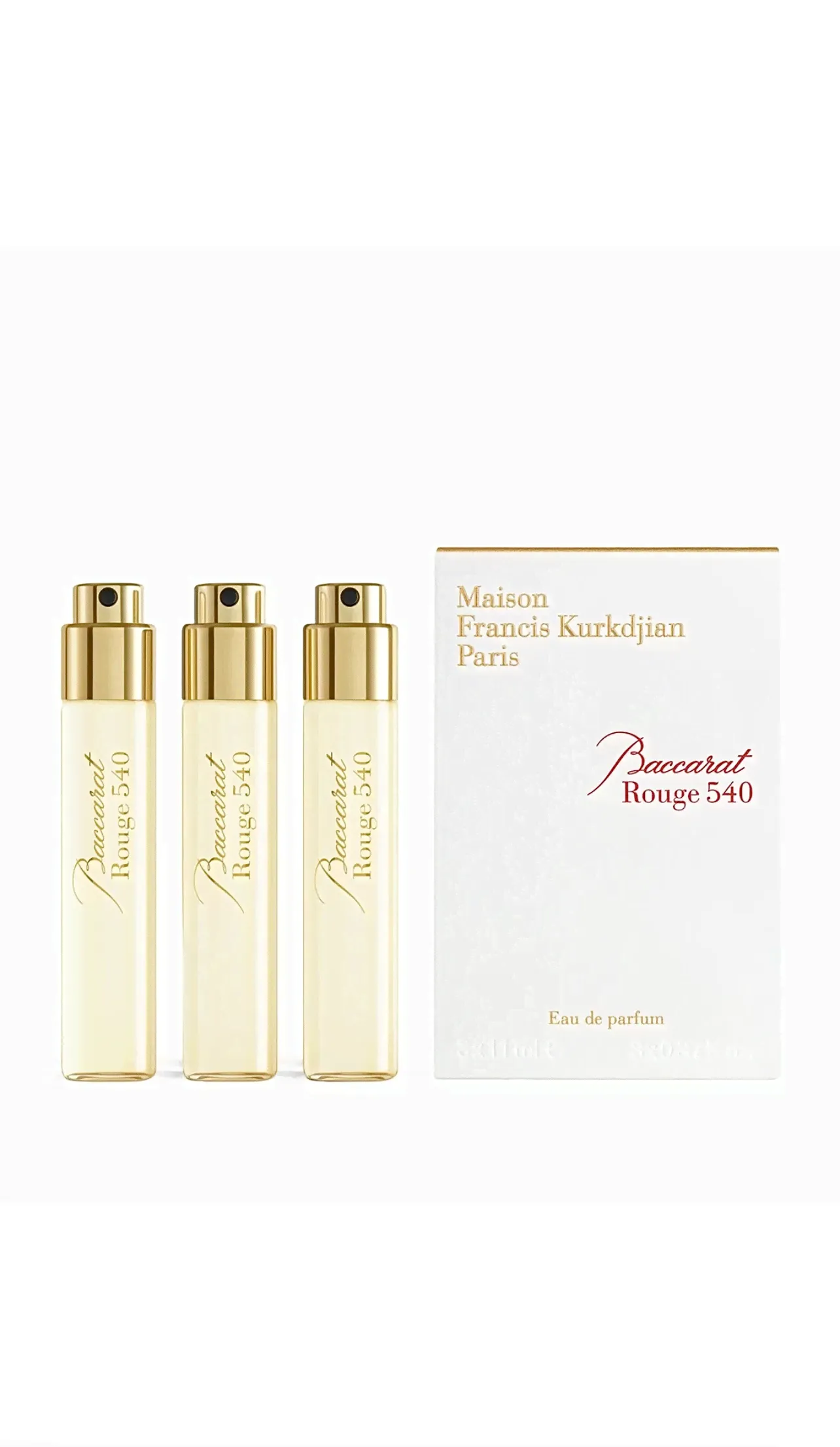 Maison Francis Kurkdjian Baccarat Rouge 540 travel 11ml