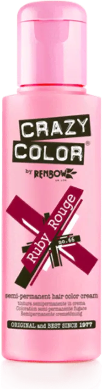 Краска для волос, рубин / Crazy Color Ruby Rouge 100 мл