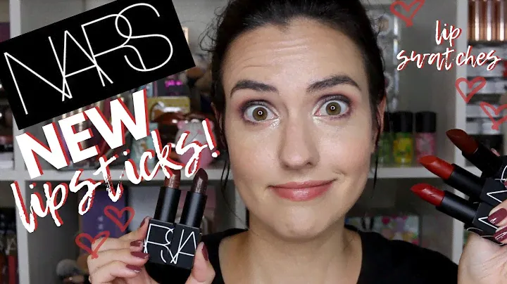 НОВЫЕ губные помады NARS 2019 | Образцы губ, новая формула и новая упаковка!