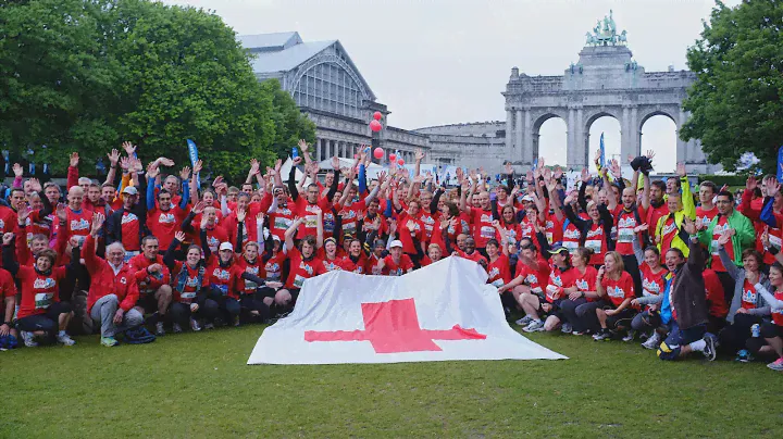 Frederik Van Lierde, ambassadeur de la Croix-Rouge aux 20km de Bruxelles