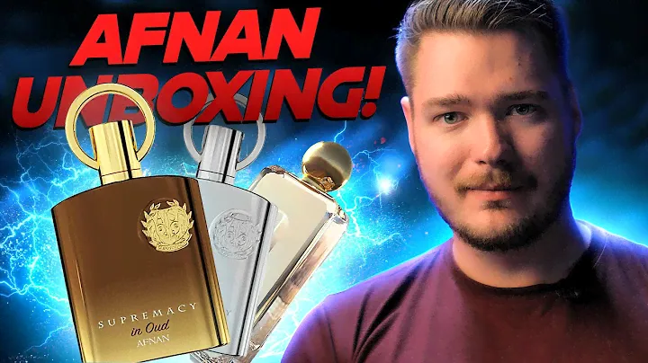 Afnan Fragrances Unboxing!