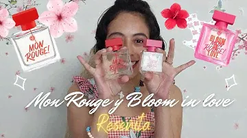 🌺🍃RESEÑA PERFUME BLOOM IN LOVE & MON ROUGE  | YVES ROCHER