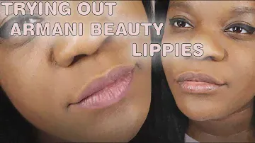 GIORGIO ARMANI ECSTASY BALM | ROUGE D'ARMANI MATTE LIPSTICK