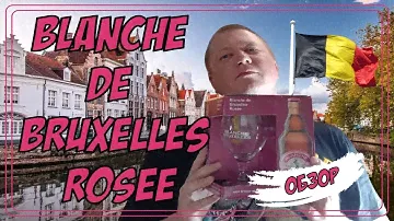 БЕЛЬГИЙСКОЕ ПИВО / ОБЗОР на Blanche de Bruxelles Rosee