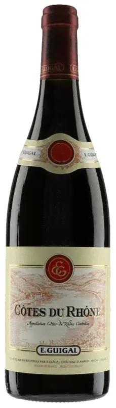 Вино E. Guigal, Cotes du Rhone Rouge, 2019