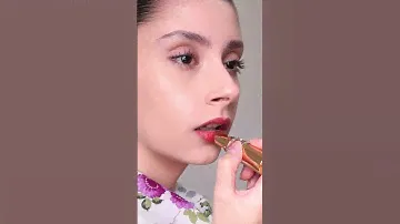YSL Rouge Volupte Shine - 130 Burnt Suede @YSLBeautyOfficial