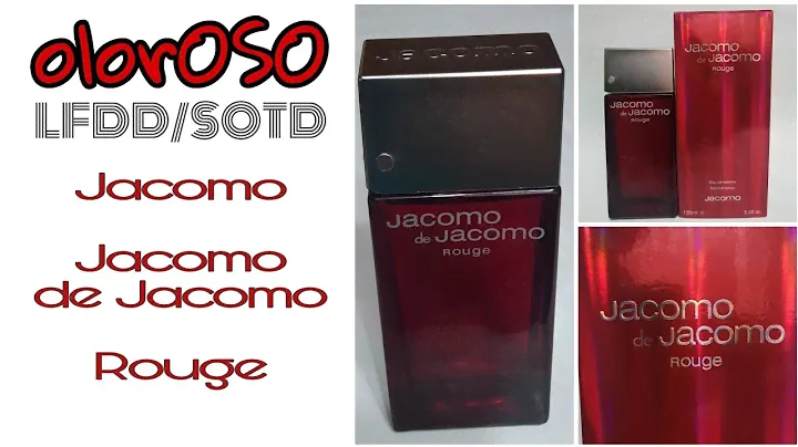 LFDD/SOTD JACOMO de Jacomo Rouge  //  2020-09-02