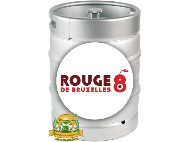 Пиво Rouge de Bruxelles (Руж Де Брюссель) фильтрованное, светлое. Ламбик. Кег 30 л. Бельгия.-0