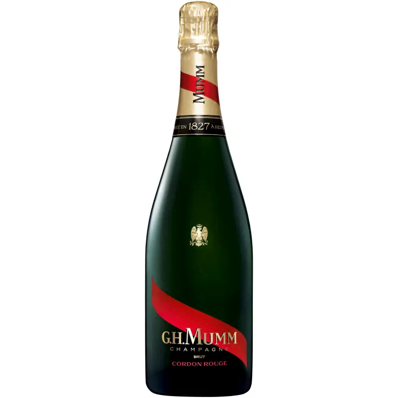 Вино игристое Mumm Cordon Rouge Champagne AOC белое брют 12%, 750мл-0