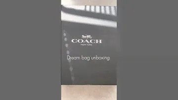 Unboxing Coach tea rose rogue bag #unboxing #unboxingvideo #coachrogue #coachny #totebag #coachpurse