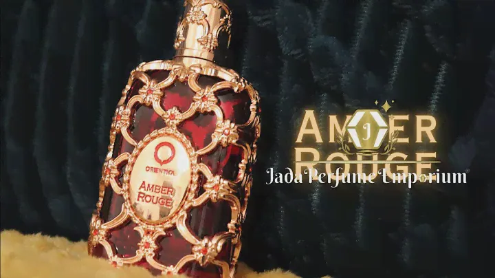JadaPerfumes Emporium Amber rouge where every note tells you a story of elegance and sophistication