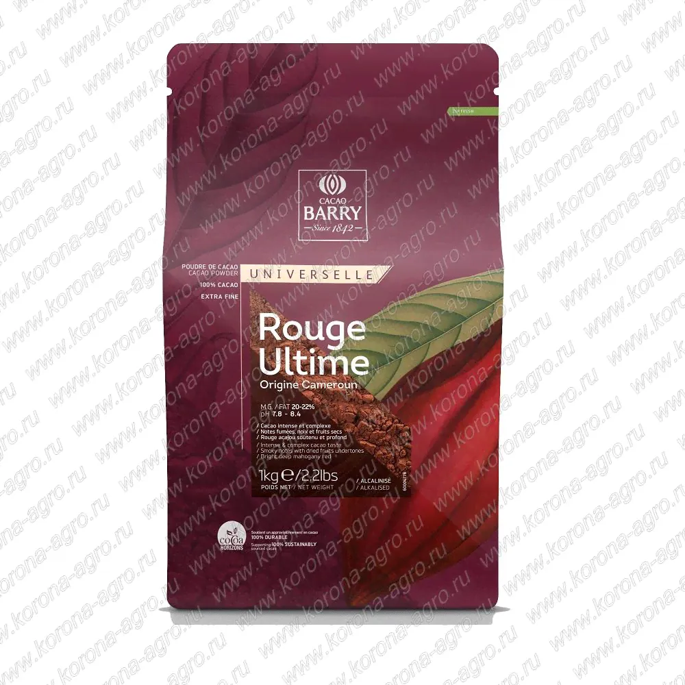 Какао-порошок алкализованный Cacao Barry Rouge Ultime