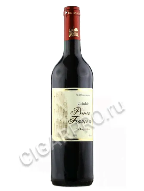 Chatelain Prince Francois Rouge Moelleux Вино Шателен Принц Франсуа Красное Полусладкое 0.75л-1
