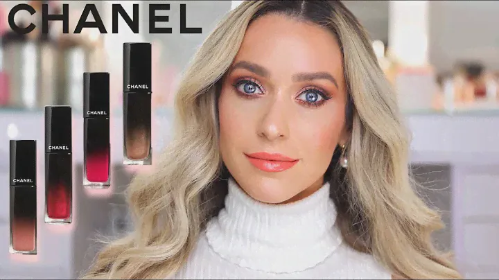 ОБЗОР НОВОЙ ГУБНОЙ ПОМАДЫ CHANEL ROUGE ALLURE LAQUE И ТЕСТ НА НОСИТЬ!