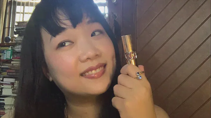 Vintage Rose Makeup // YSL // Rouge Volupte Shine #88 // Michelyn Fashion